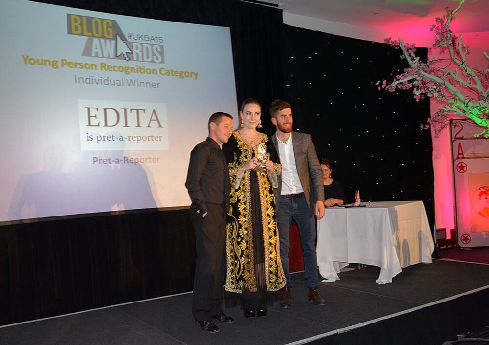 Edita at the UK Blog Awards 2015 9