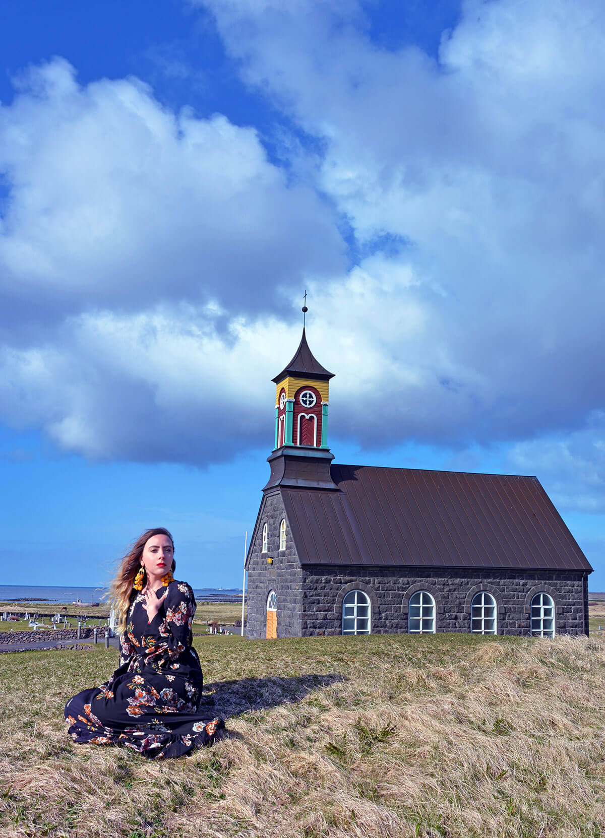 Travel Blogger Iceland Black Church