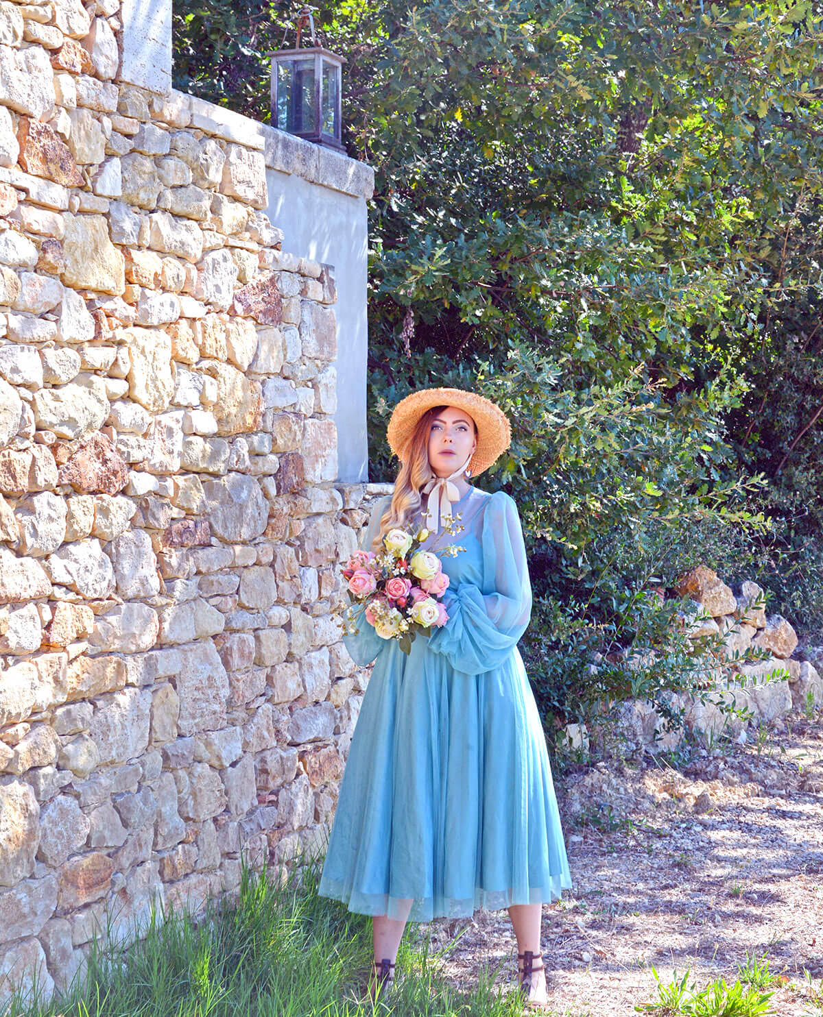 Fashion blogger in Provence