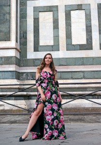 Jewellery influencer in Florence