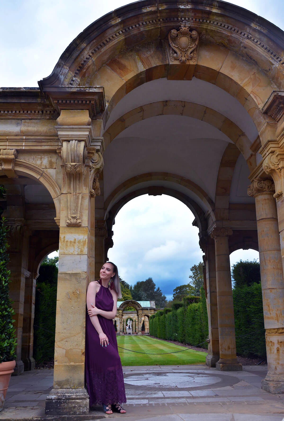 Edita at Hever Castle in JD WIlliams, New Look and H&M 2