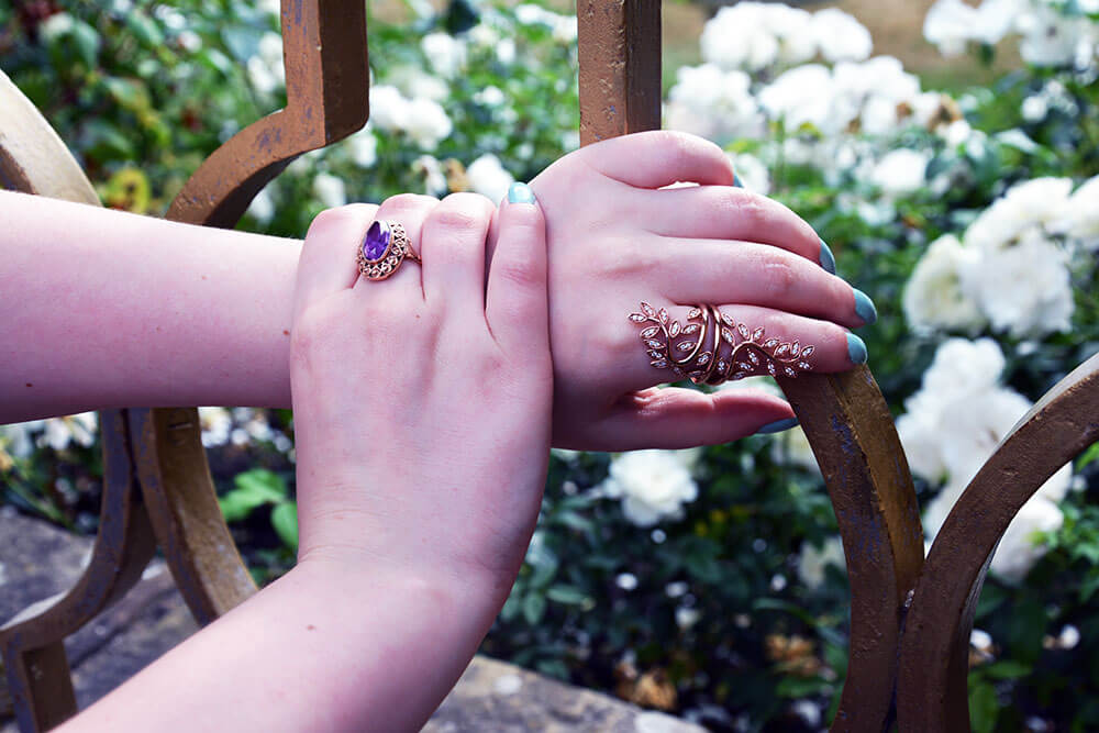 Edita at Hever Castle in JD WIlliams, New Look and H&M 7