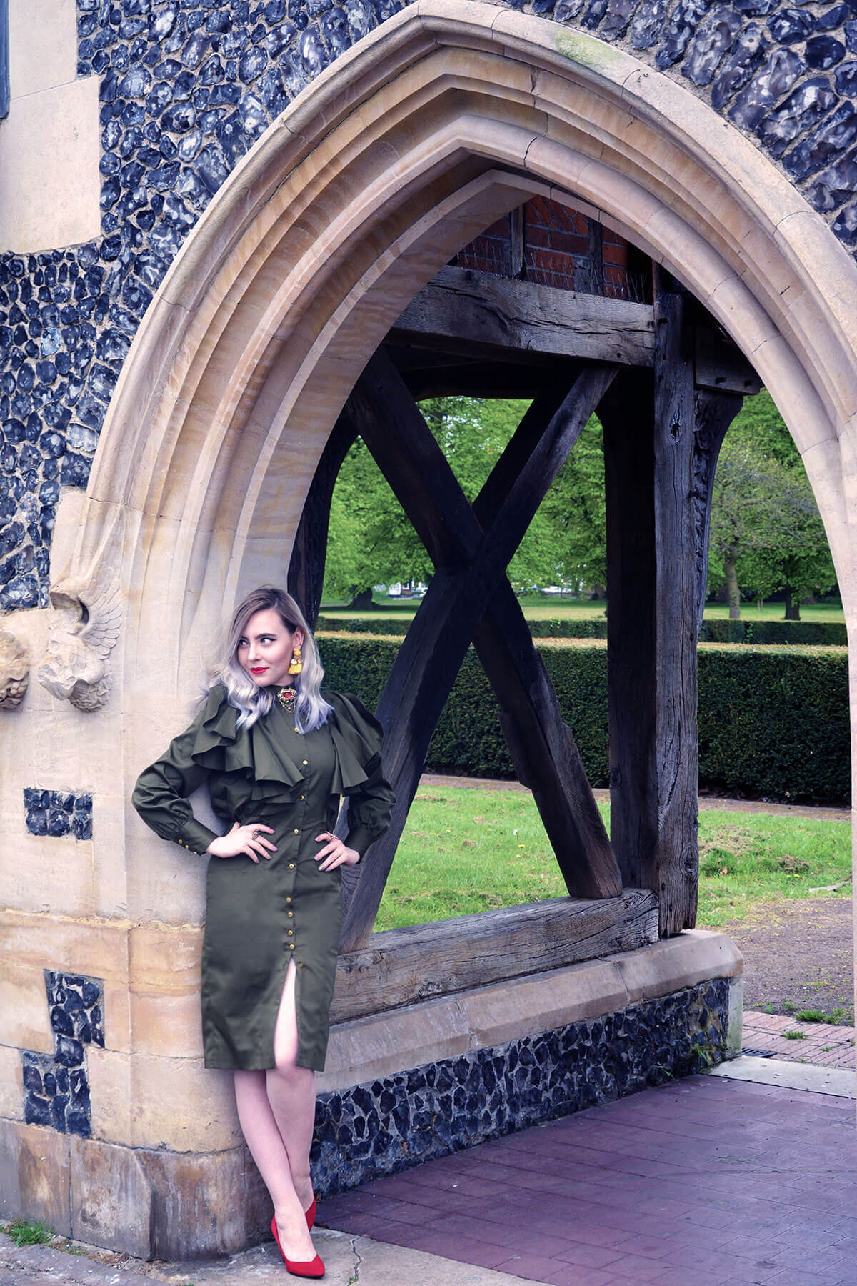 Edita in Closet London, Marks and Spencer, HM and Vintage