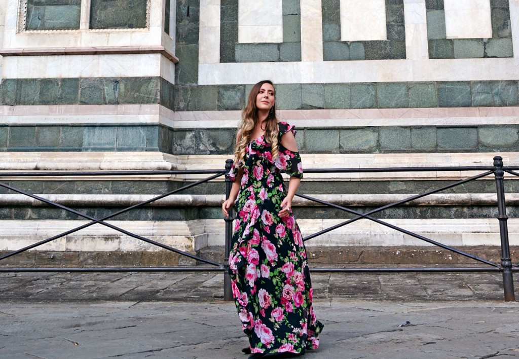 Jewellery influencer in Florence