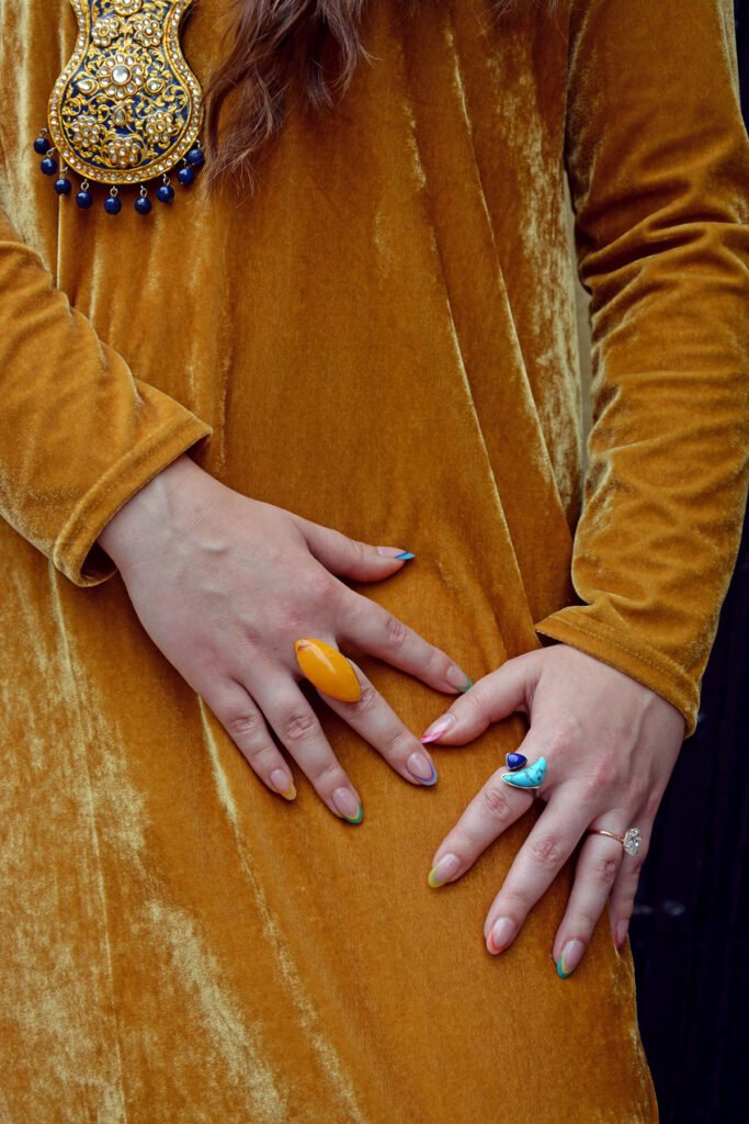 The Curse of the Koh-i-Noor Diamond - Influencer in Traditional Indian Jewellery at Tower of London