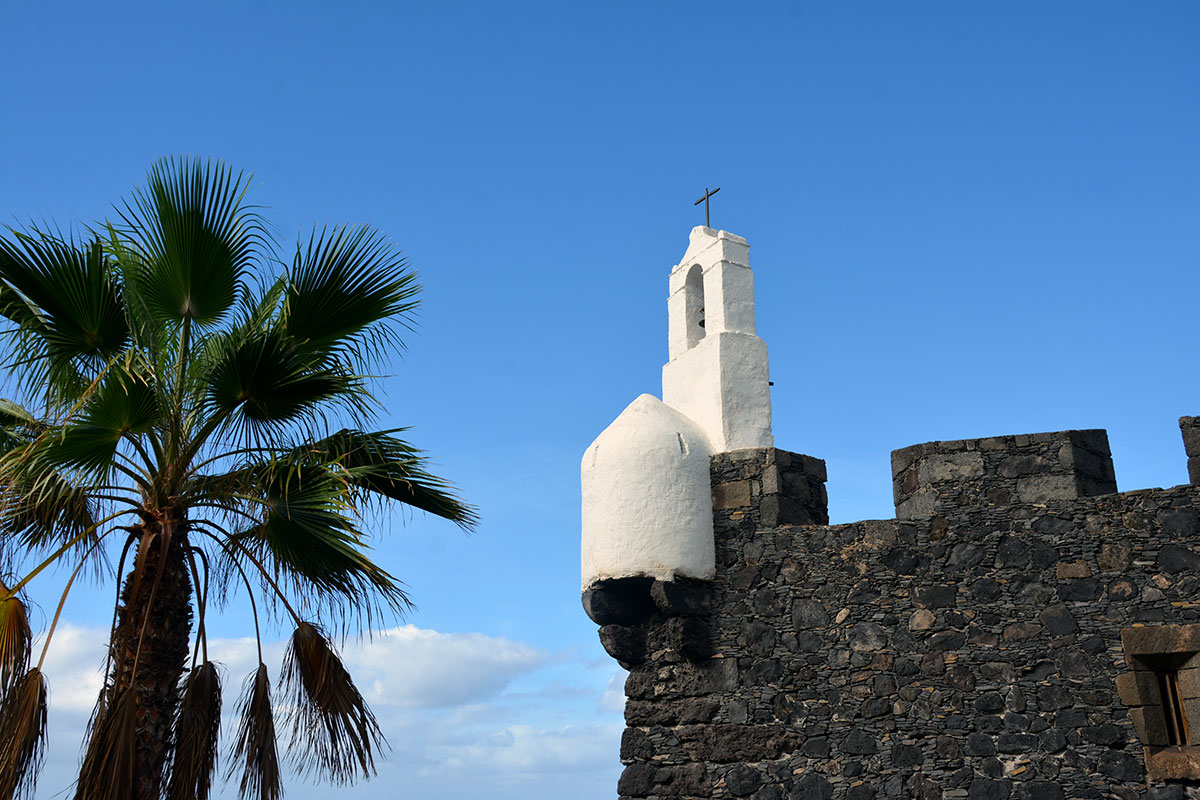 Castillo de San Miguel close up